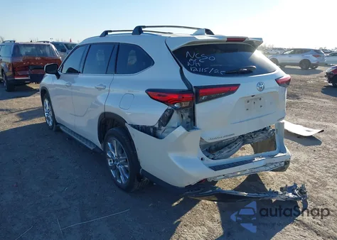 2021 Toyota Highlander Limited z USA, uszkodzony, nr VIN 5TDYZRAH3MS532976